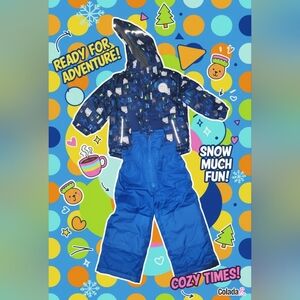 Blue Winter Snowsuit for Kids
